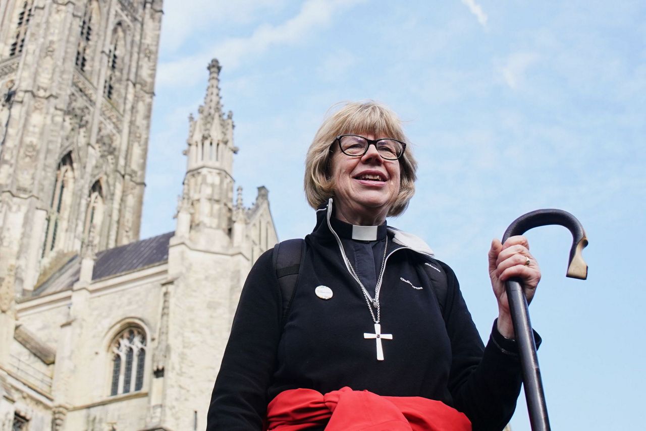 Cancer nurse turned archbishop celebrates election as first woman to lead Church of England