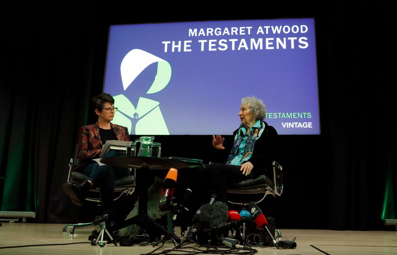 Atwood's 'The Testaments' returns to Gilead, with hype