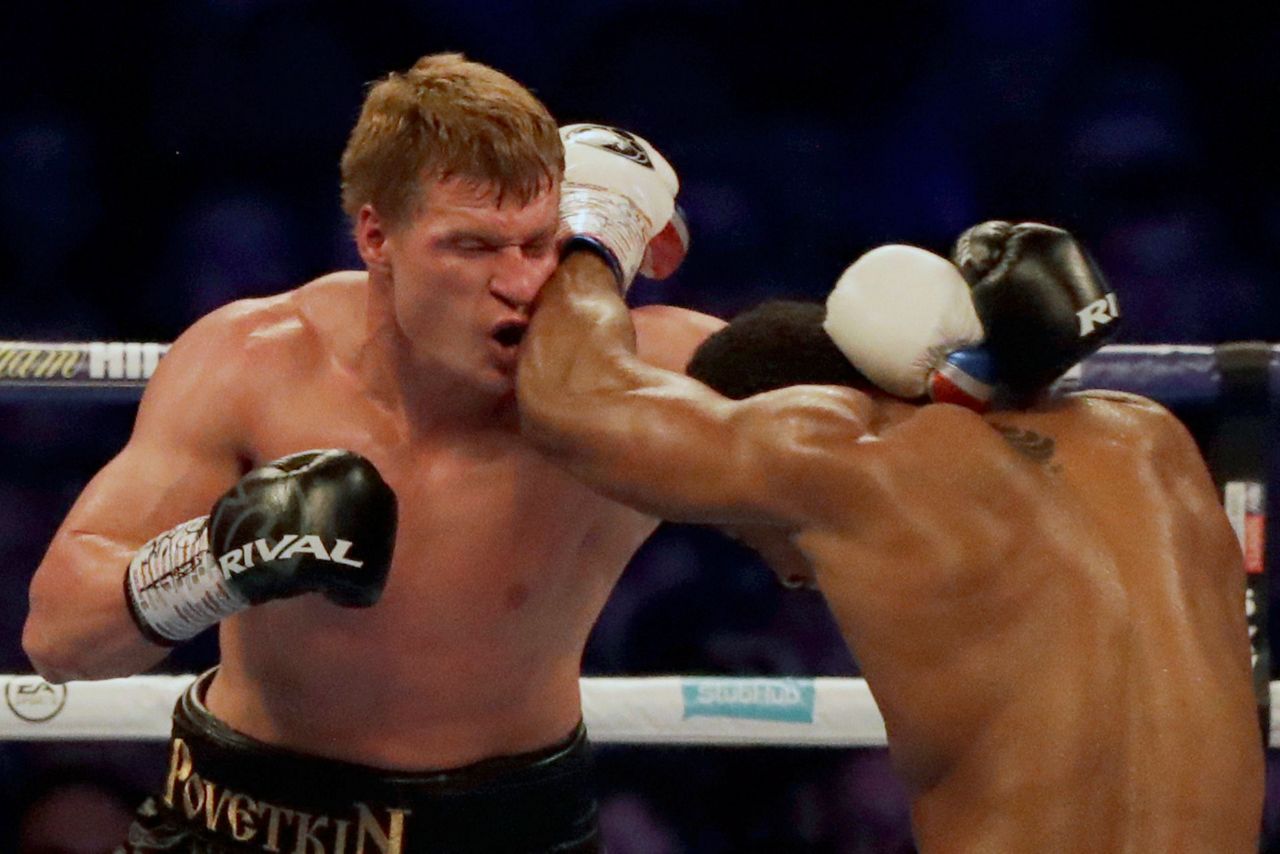 Joshua stops Povetkin in 7th round, keeps heavyweight titles