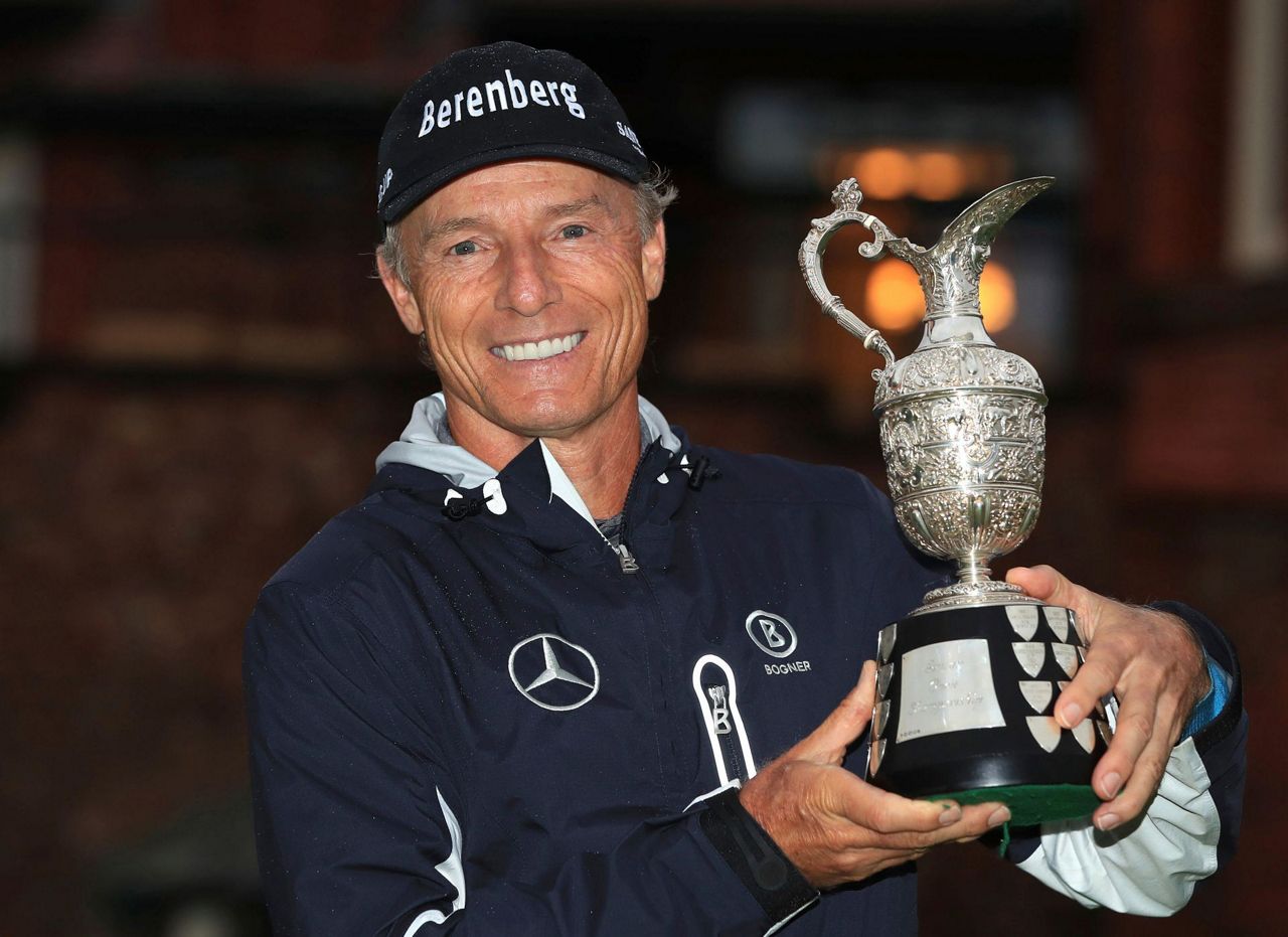 Langer wins his 4th Senior British Open title