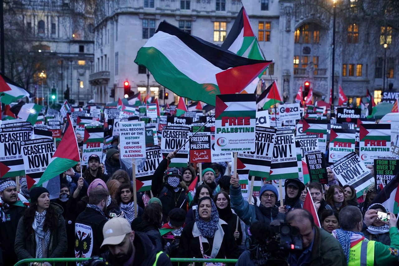 An attempt by UK lawmakers to vote on a cease-fire in Gaza descended ...