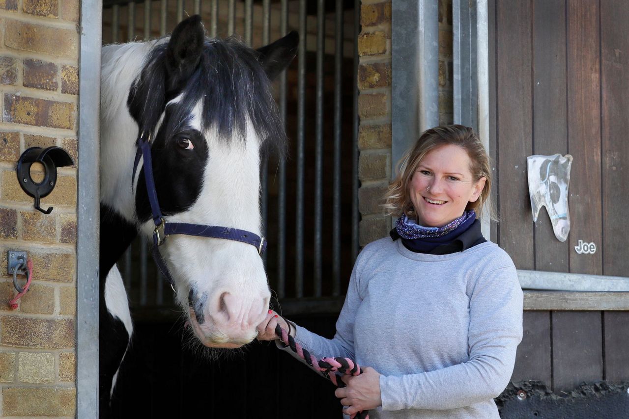 AP PHOTOS: London riding club inspires children to saddle up