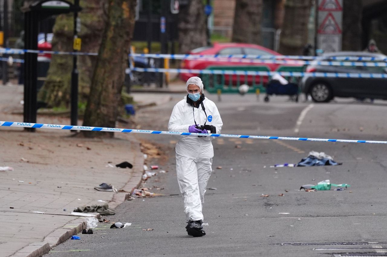 UK police arrest a man after a car hits pedestrians in the English city ...