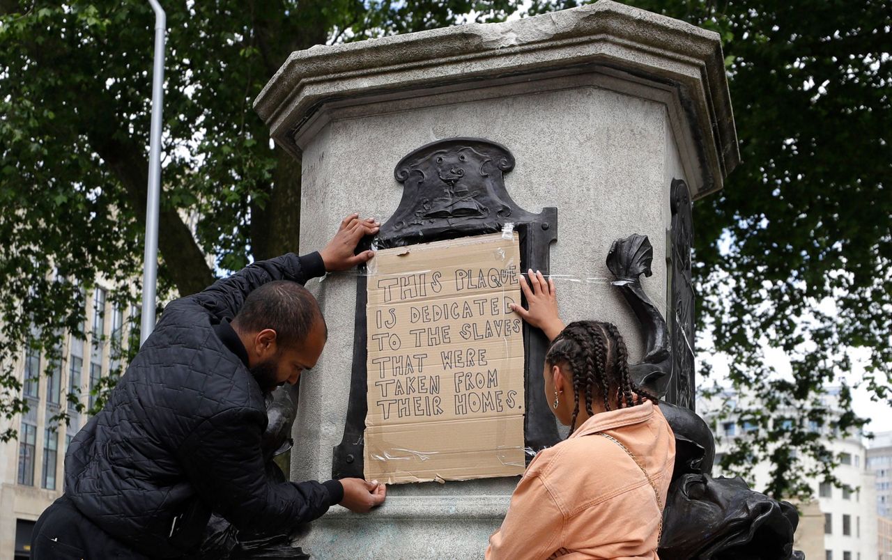 In Bristol, toppling of slave trader's statue a major moment