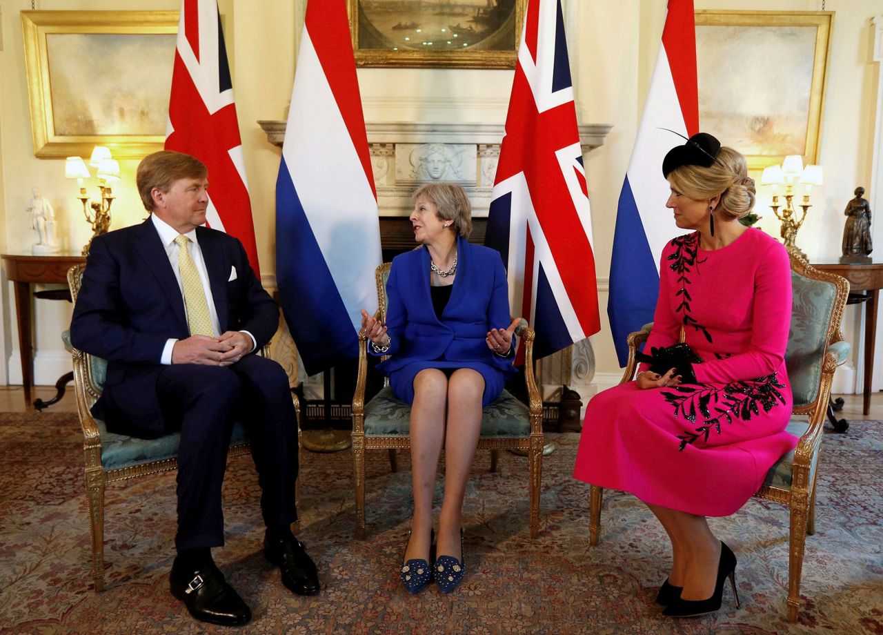 British, Dutch monarchs say bonds will endure after Brexit