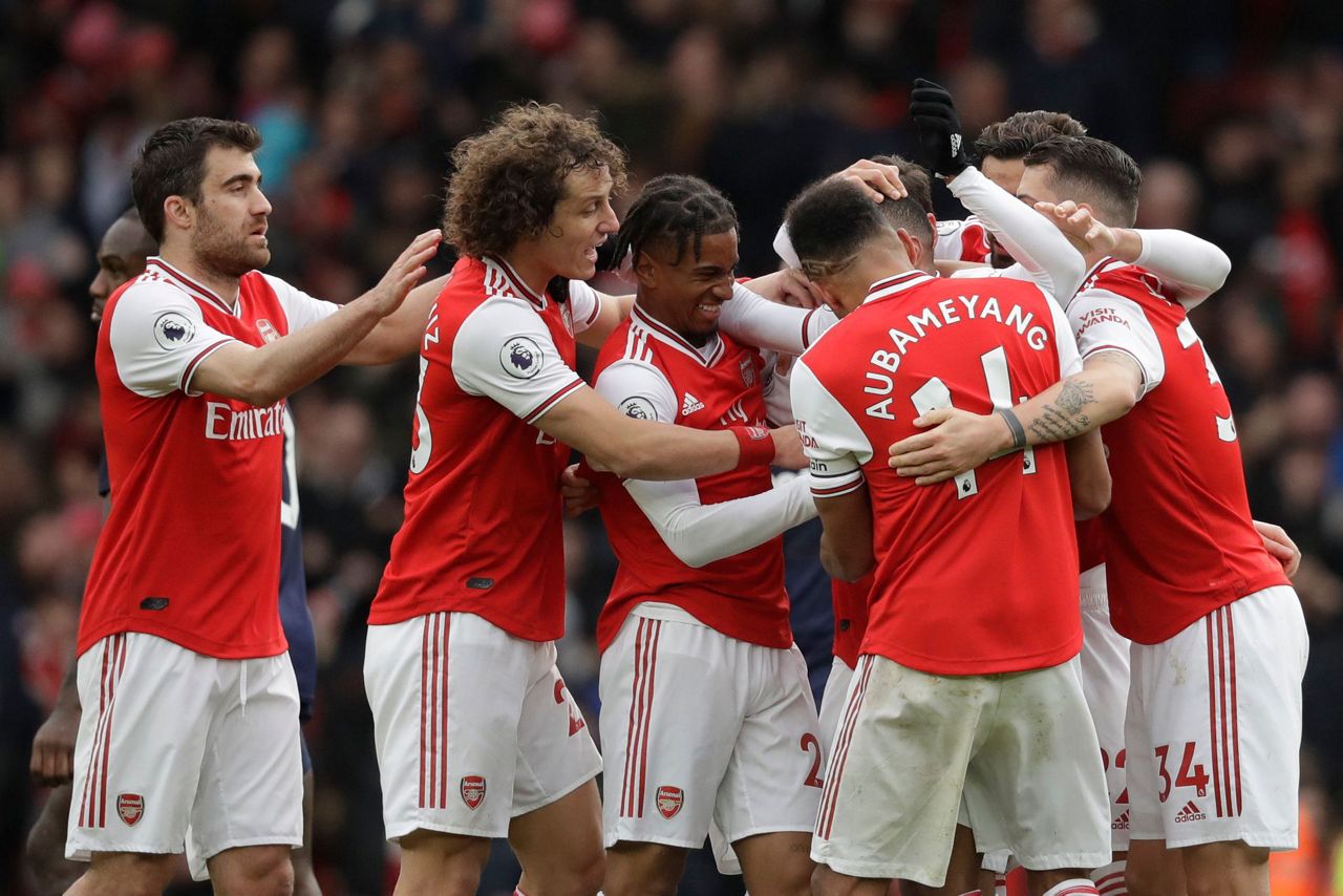 Arsenal players self-isolating as match with Manchester City is