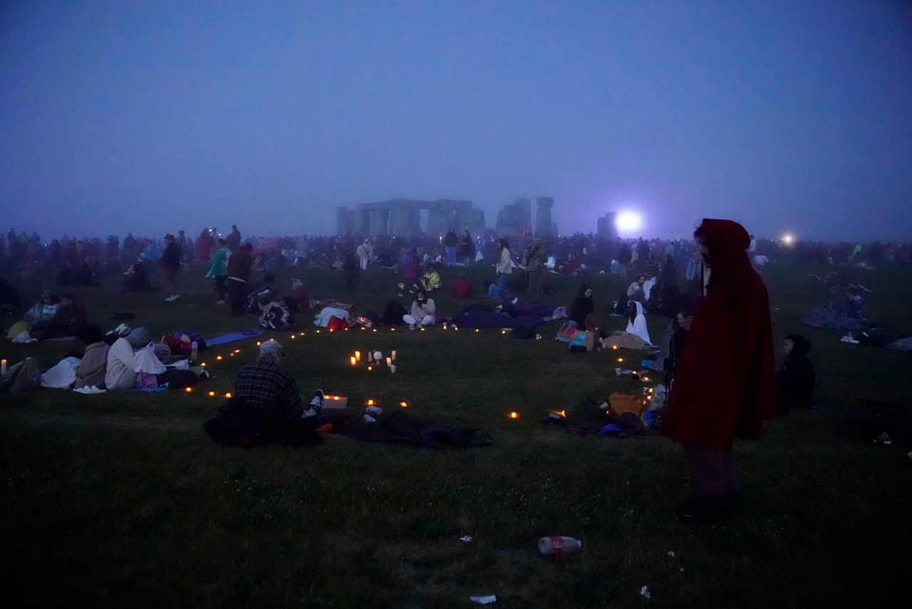 Thousands Gather At Stonehenge For Annual Ritual Marking The Summer Solstice