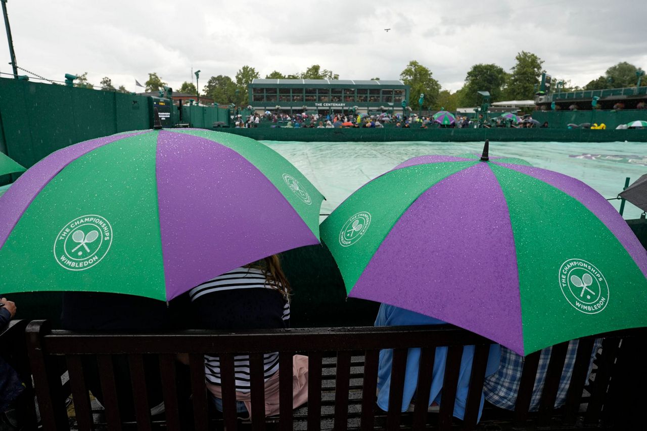 You can watch Wimbledon on TV outdoors in Brooklyn. It's part of a bid