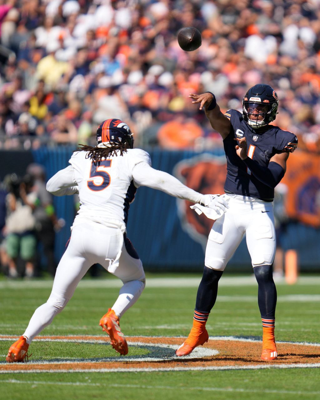 Denver Broncos linebacker Nik Bonitto gets second sack of