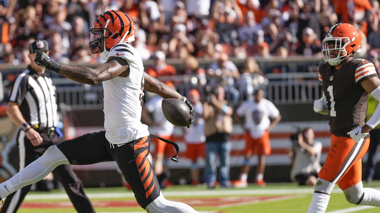 NFL football game on Sunday, Oct. 20, 2024, in Cleveland. (AP Photo/Sue Ogrocki)