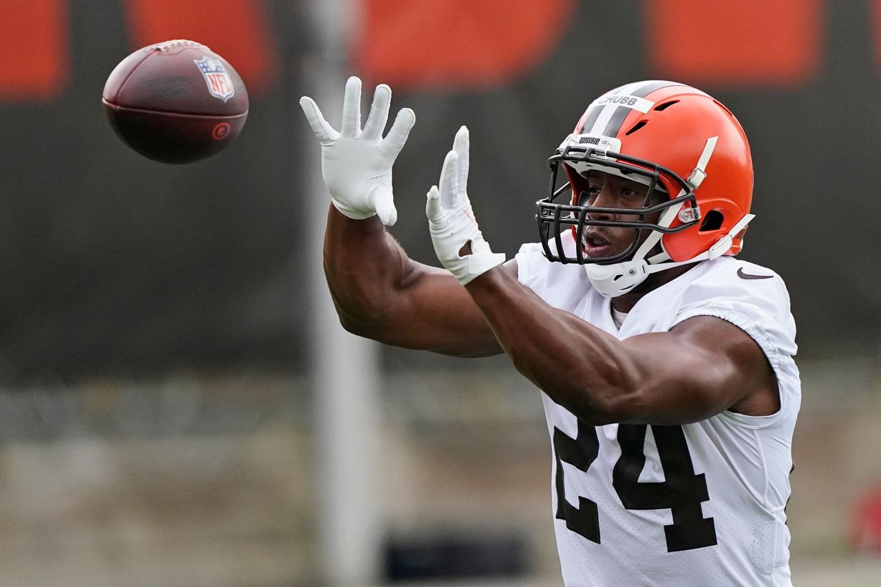 Browns agree with RB Nick Chubb on a three-year contract extension worth  $36.6 million: 'Let's go Cleveland' 