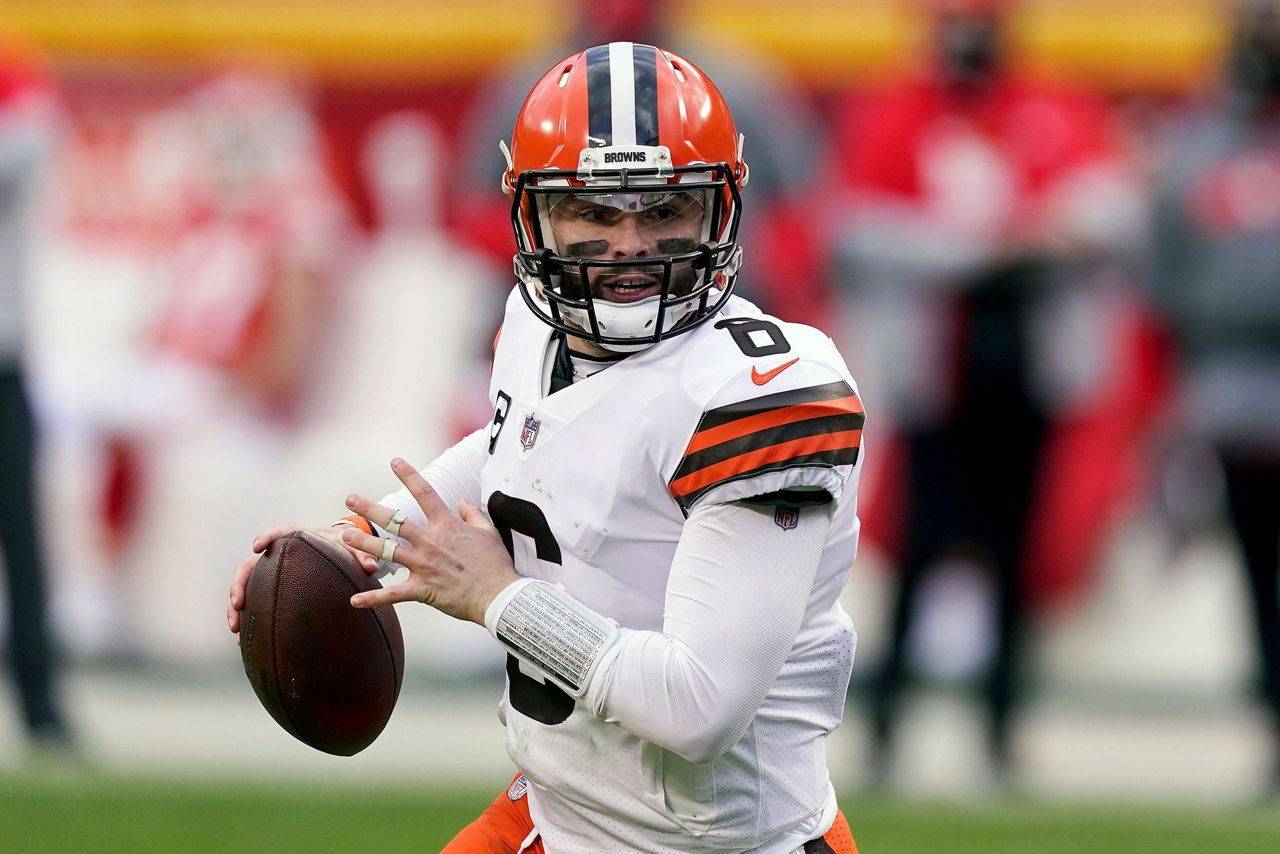 Baker Mayfield throws 5 touchdown passes in second practice with