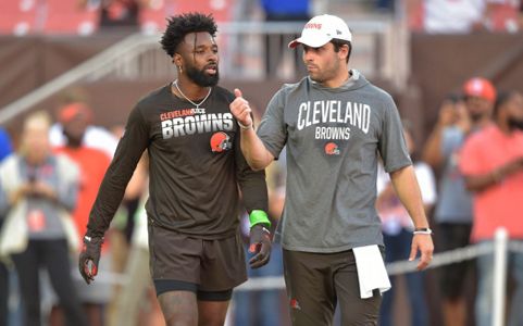 New Baker Mayfield T-shirts hype Week 1 game vs Browns