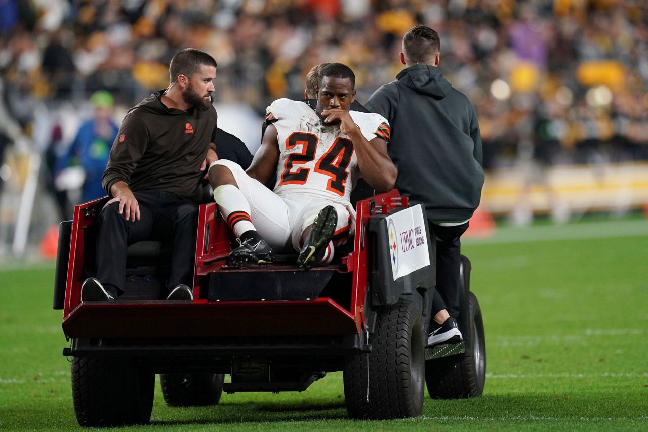 Cleveland Browns: Star Nick Chubb and two other running backs out due to  Covid-19 protocols