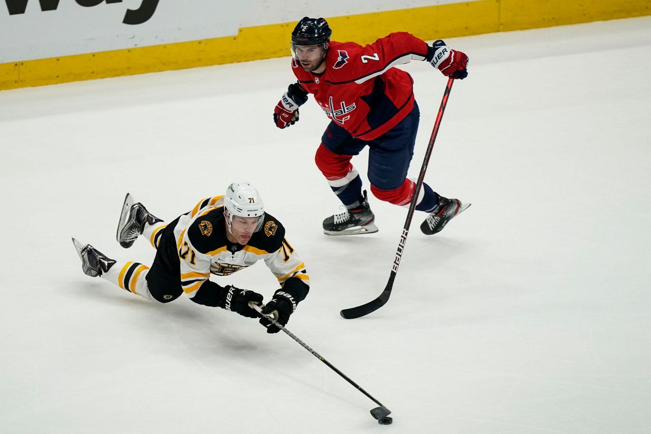 Nic Dowd Scores In OT, Capitals Beat Bruins 3-2 In Game 1