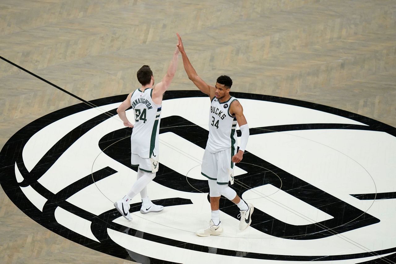 Bucks edge Nets in OT in Game 7, withstand Durant's 48