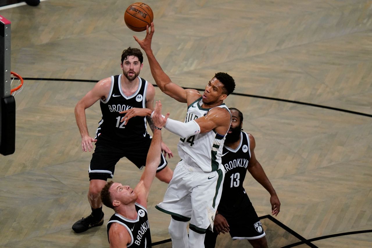 Bucks edge Nets in OT in Game 7, withstand Durant's 48