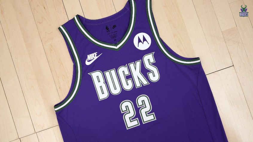 The 90s are back with the Milwaukee Bucks' new uniform