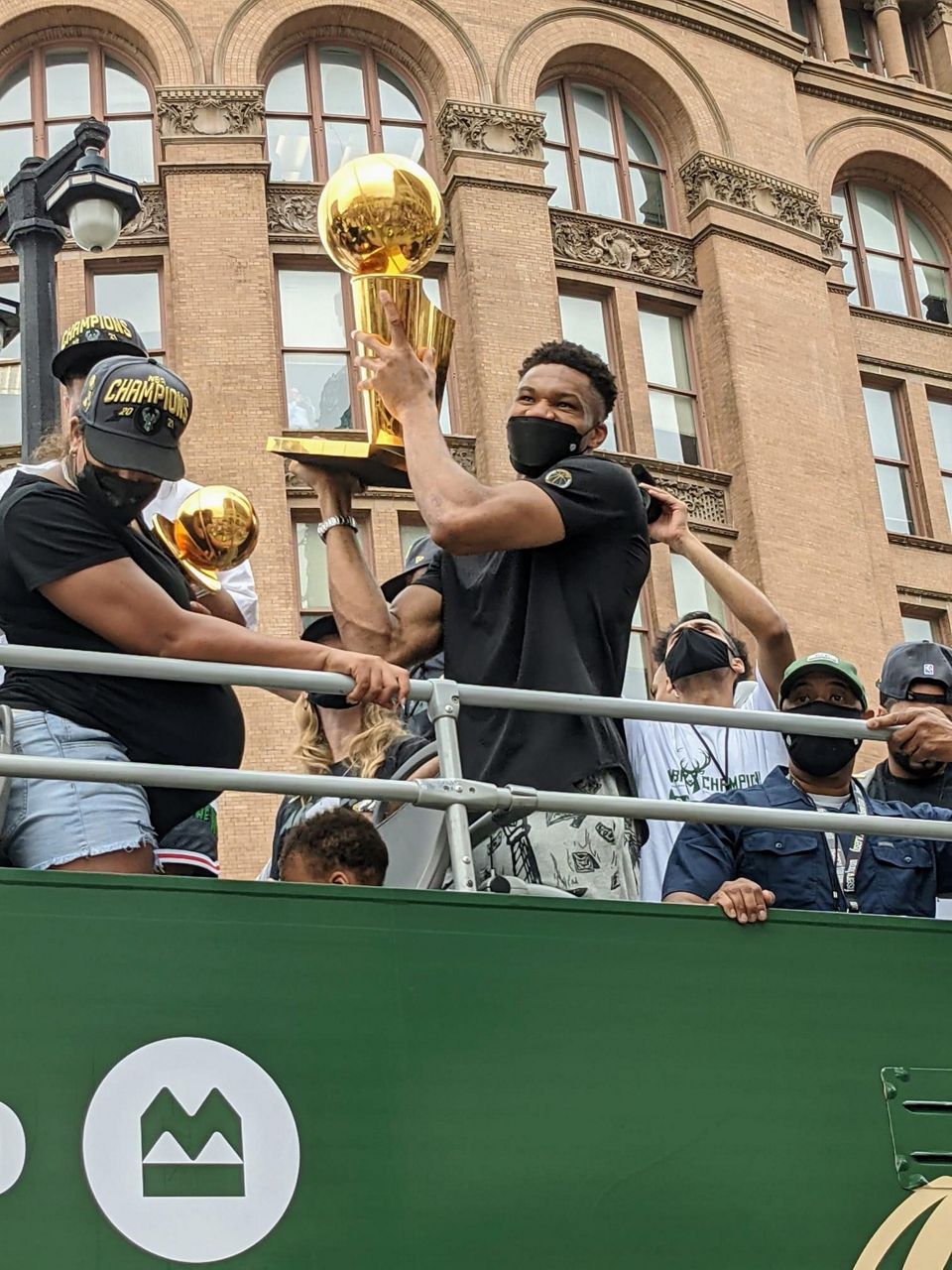 Milwaukee Bucks parade route