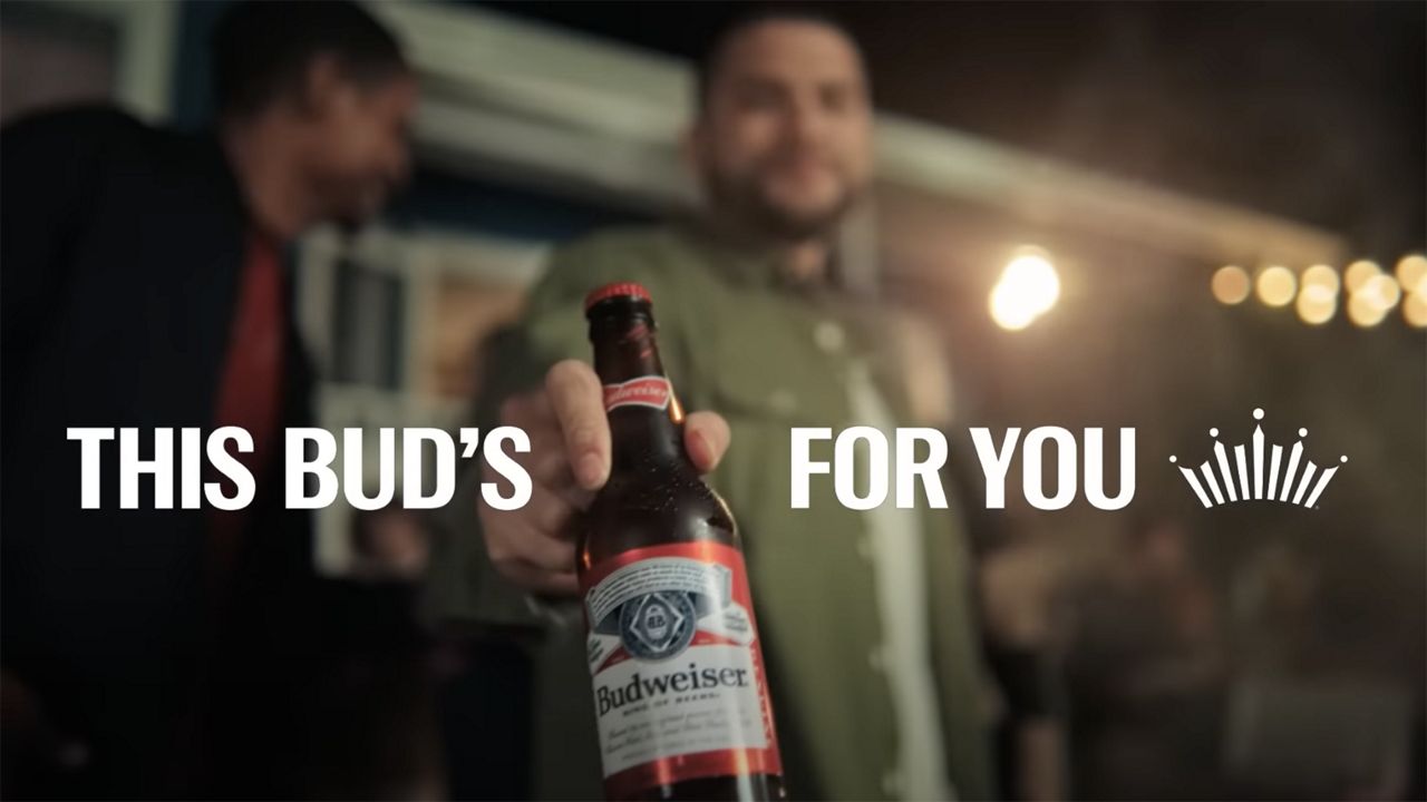 AnheuserBusch will air four commercials during Super Bowl