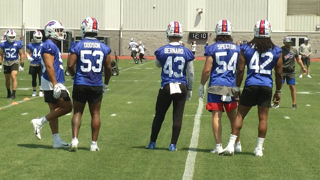 Bills' Edmunds showing growth both on and off the field