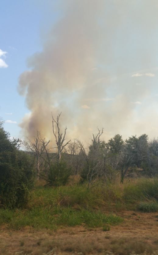 County fire forces evacuations
