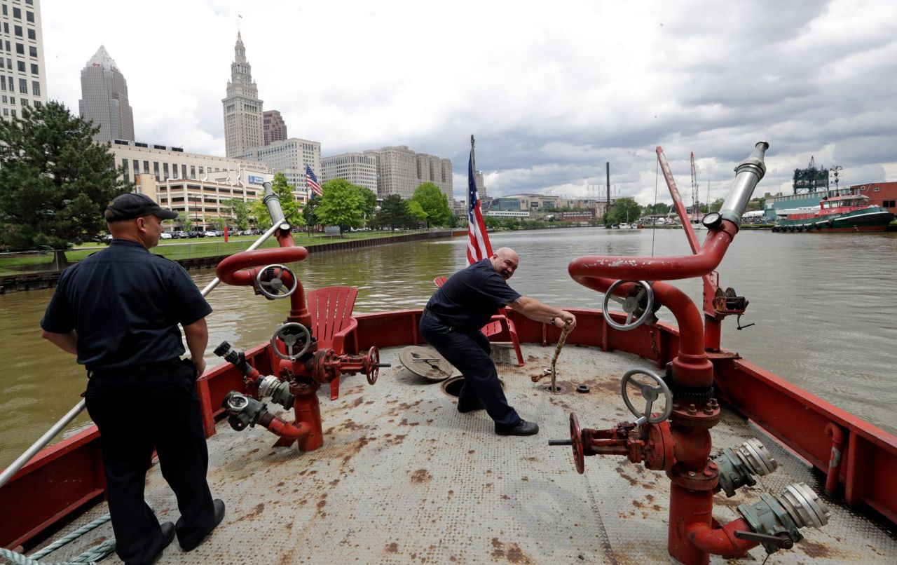 'Burning river' loses sting in Cleveland 50 years after fire