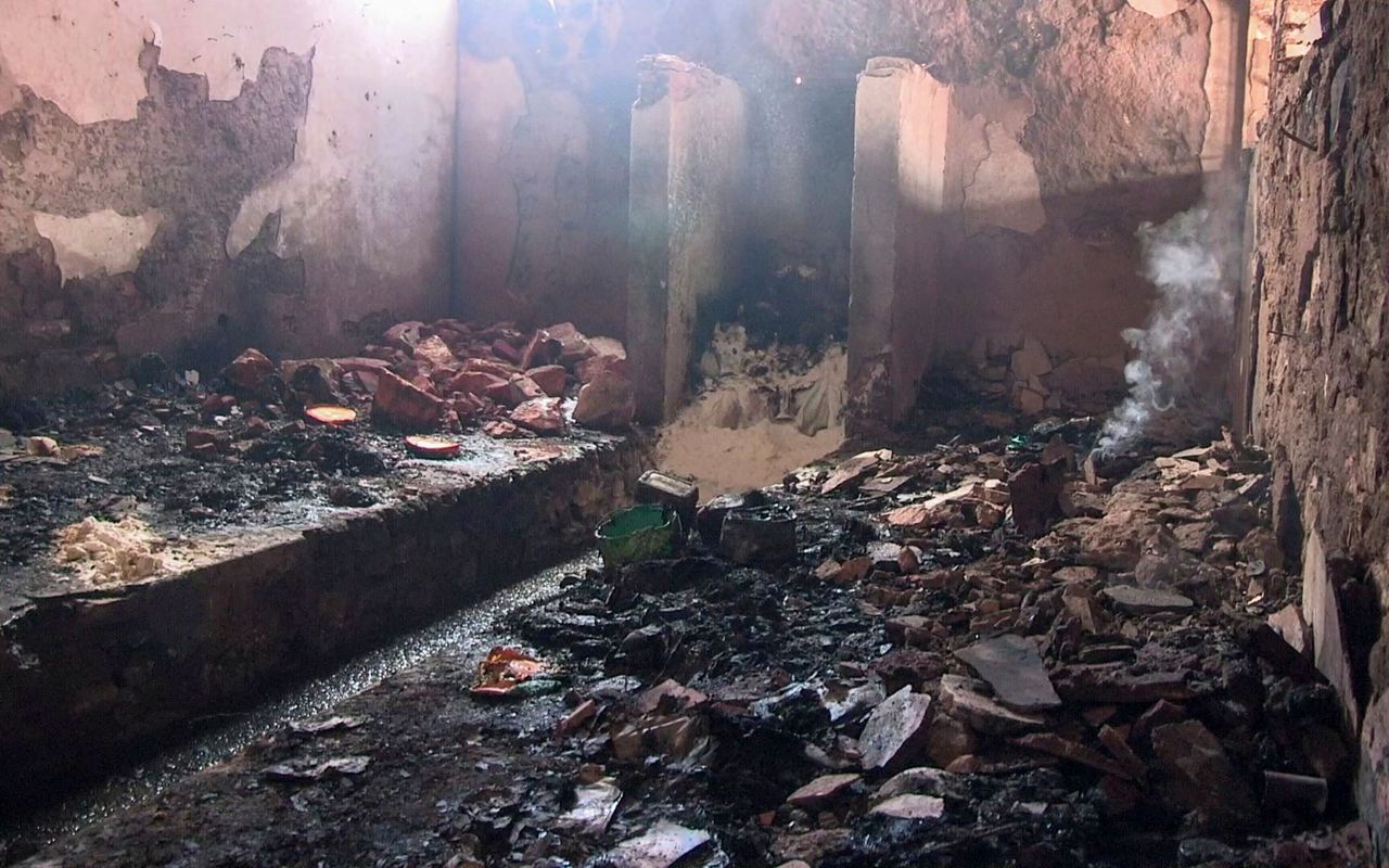 Gitega prison fire photo 1