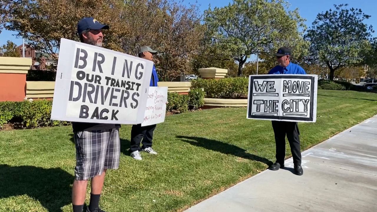 Santa Clarita bus strike