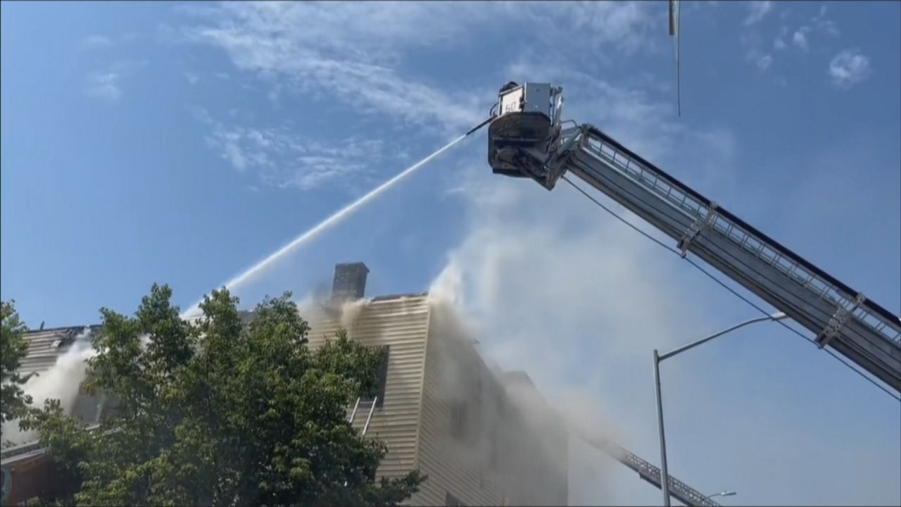 Eight Injured in Bronx Building Fire, Including Seven Firefighters: Fire Under Control