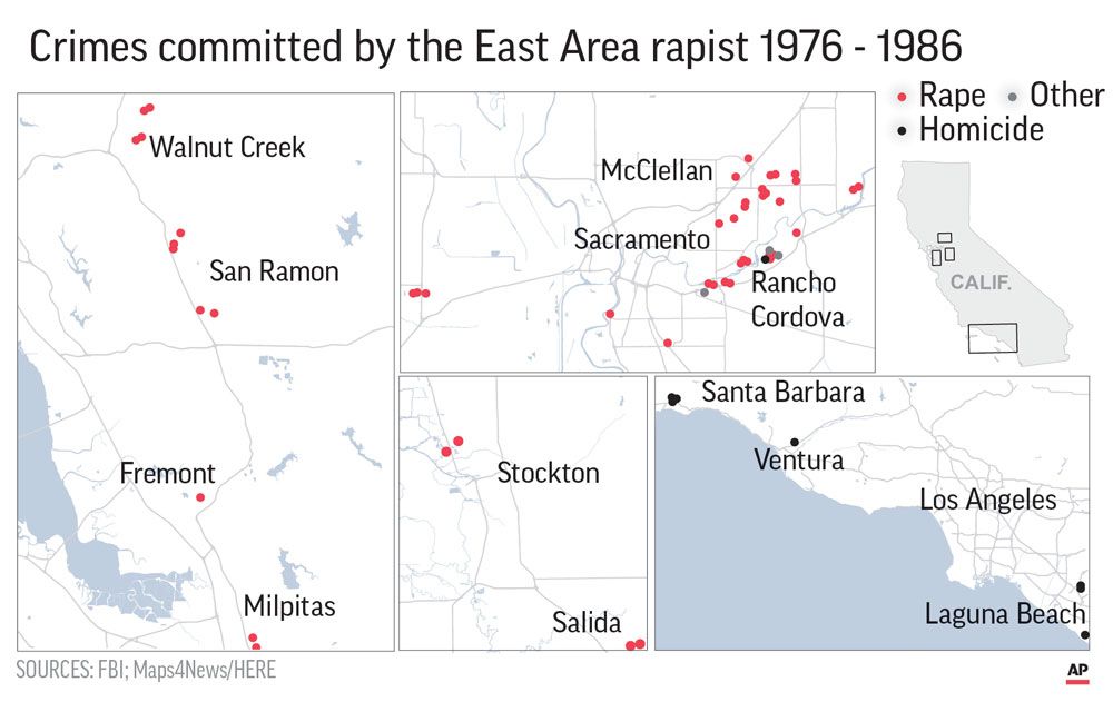 DNA search for California serial killer led to wrong man