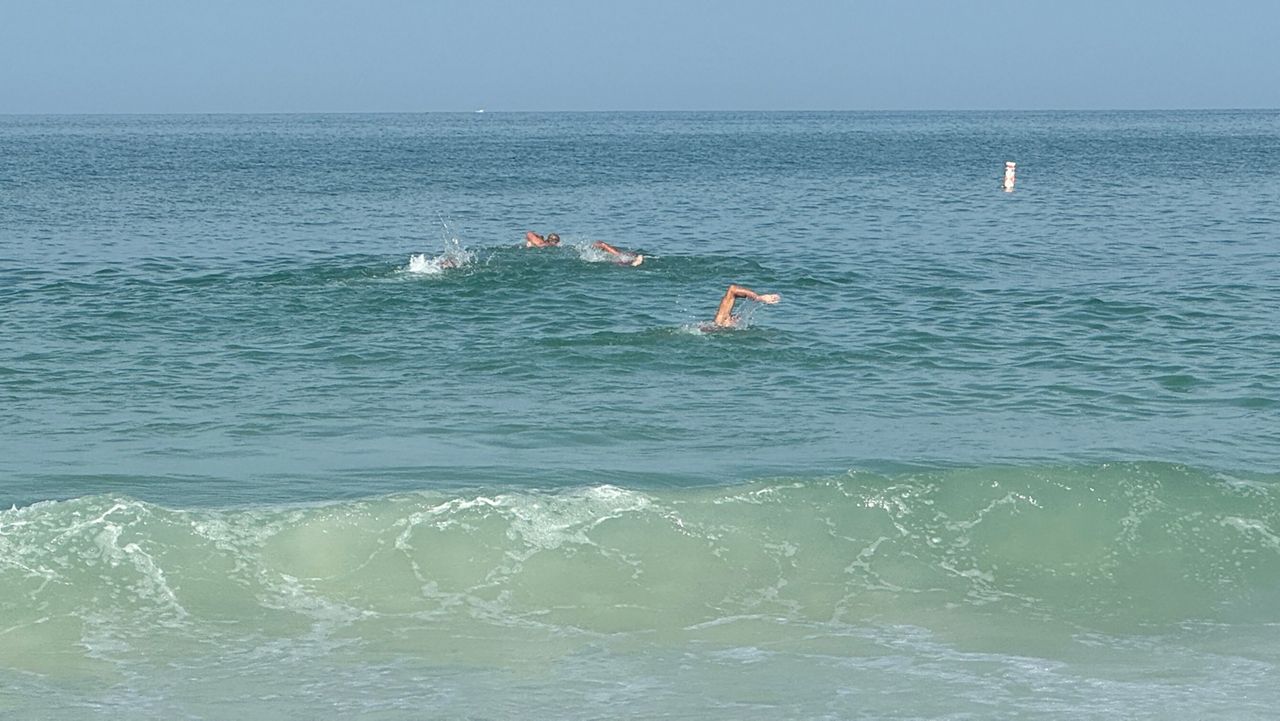 The Ocean Mile Swim is set for Sunday, May 4. (Spectrum Bay News 9/Melissa Eichman)