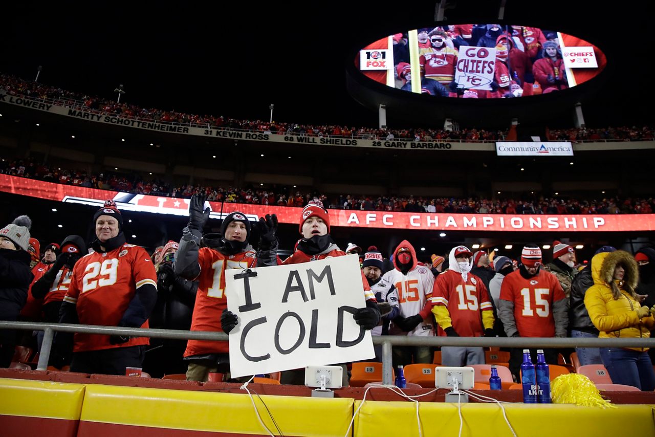 How Kansas City Chiefs fans can prepare for the coldest game in Arrowhead  history