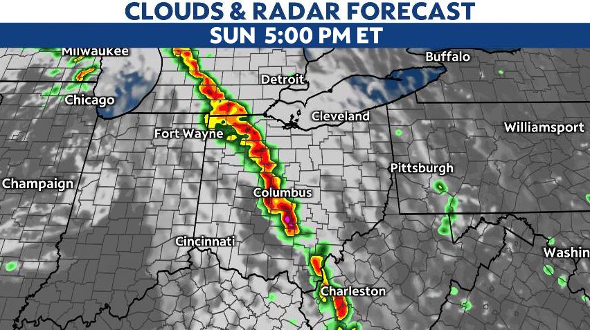 Severe storms possible this afternoon through tonight