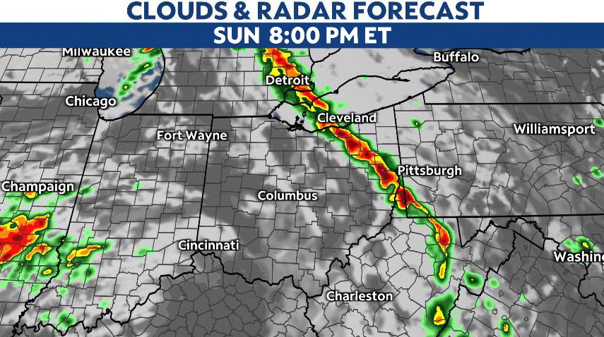 Severe storms possible this afternoon through tonight