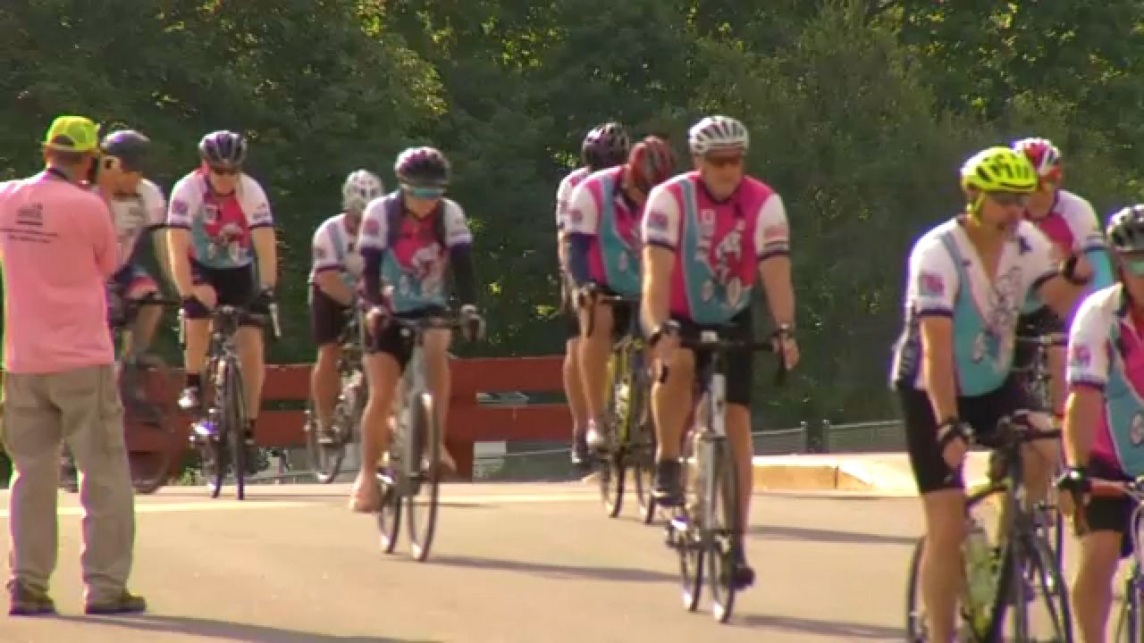 ride for missing children bicyclists