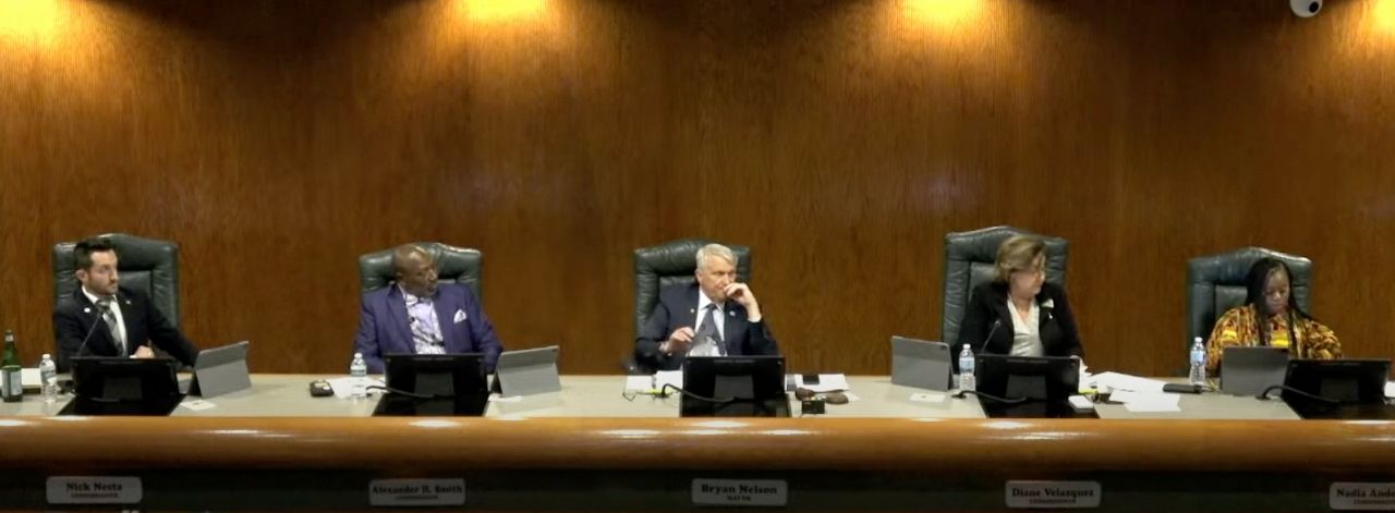 Apopka Mayor Bryan Nelson during a City Council meeting on June 19, 2024. (Apopka City Council via YouTube)