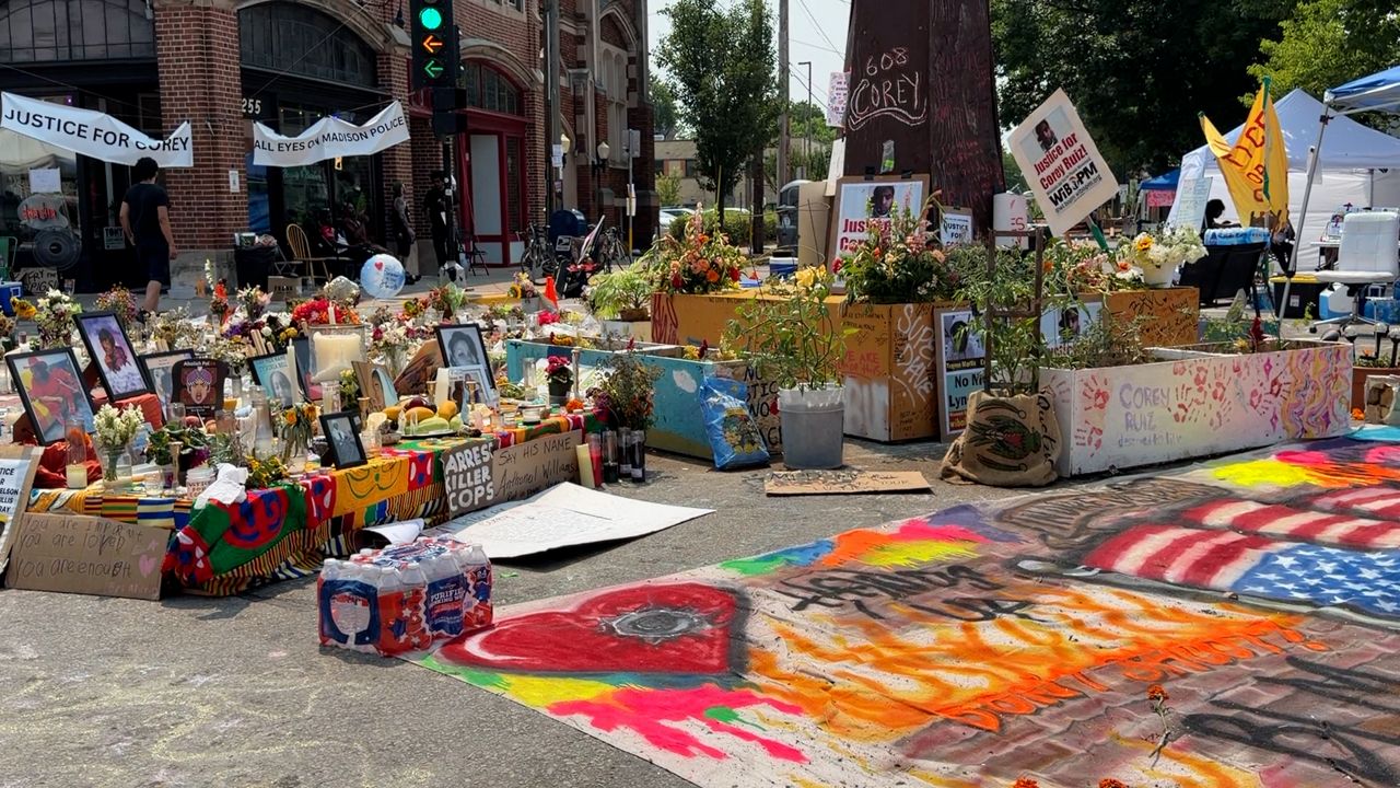 Corey Ruiz memorial in Madison becomes place for mourning, protest and community support