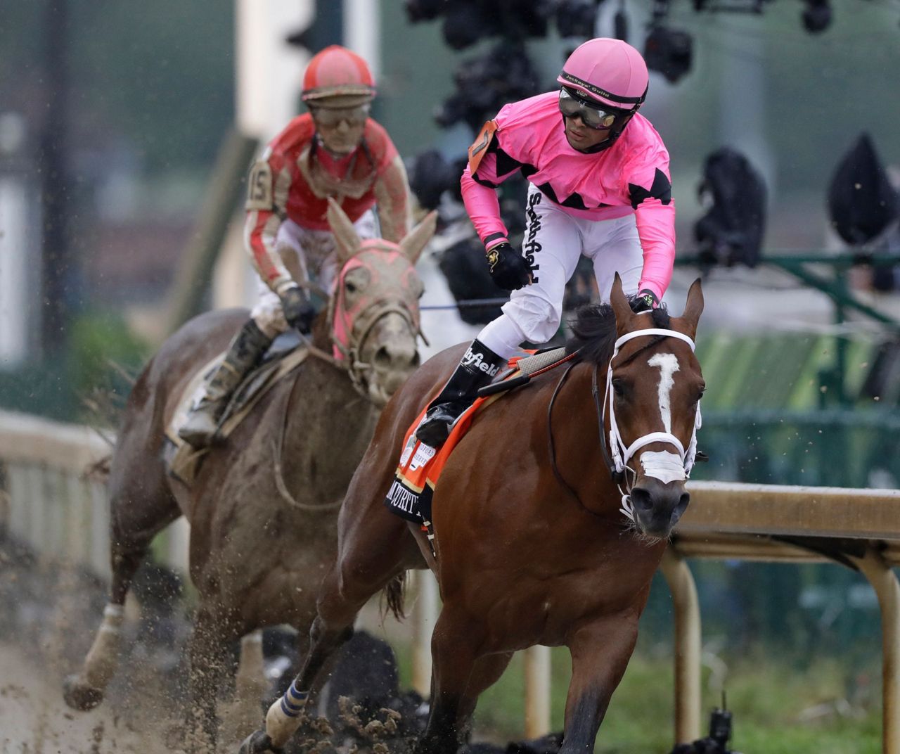 Baffert has 3 chances to win Kentucky Derby and tie record