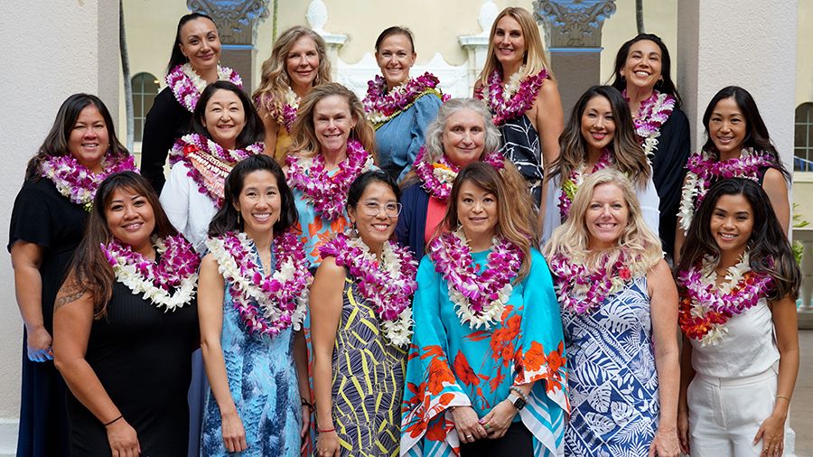 Graduates of the 2022 WE by Rising Tide program. (Photo courtesy of Central Pacific Bank)