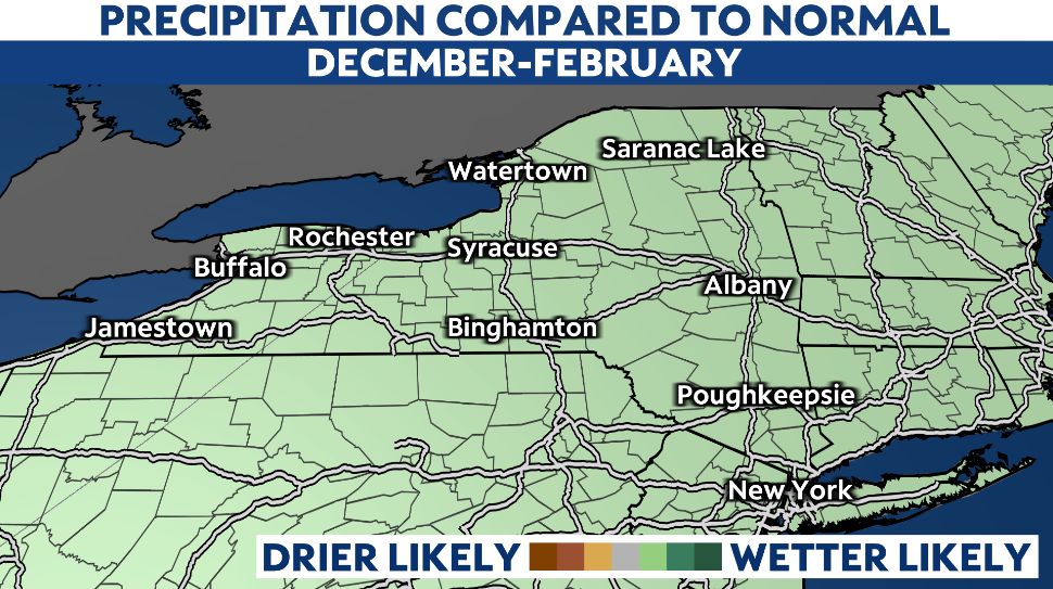 The 20242025 upstate New York winter weather outlook
