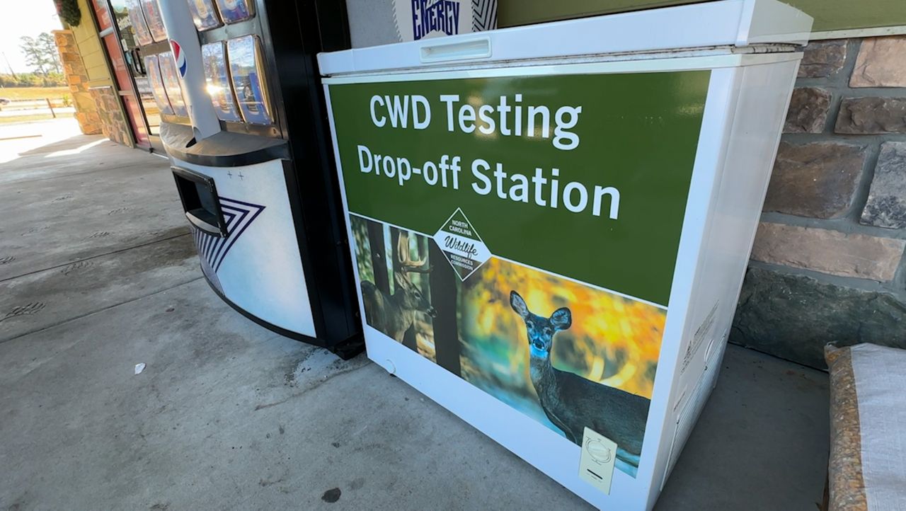 Hunters can drop off samples from their harvested deer to be tested for CWD.