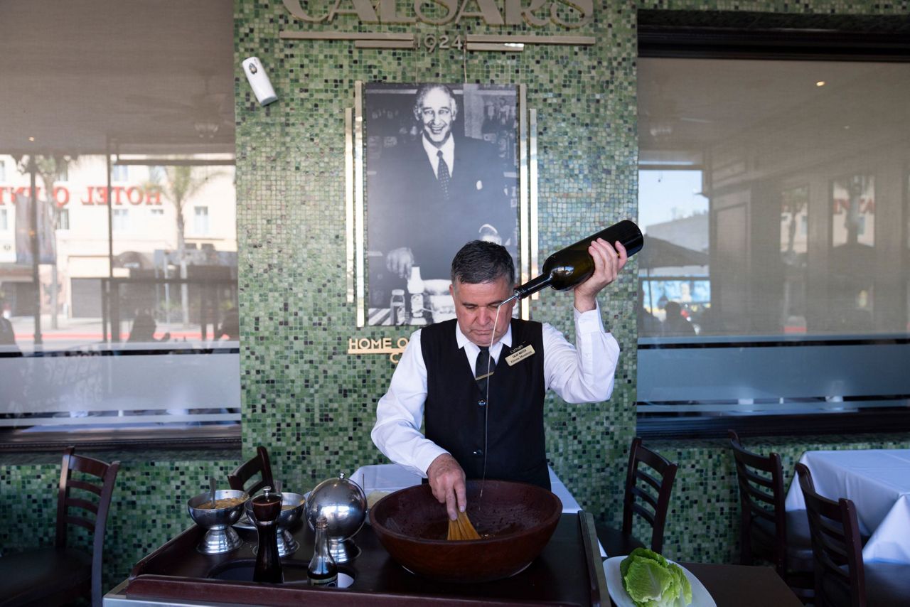 Et tu, crouton? Caesar salad, invented in Mexico by Italian immigrants, turns 100