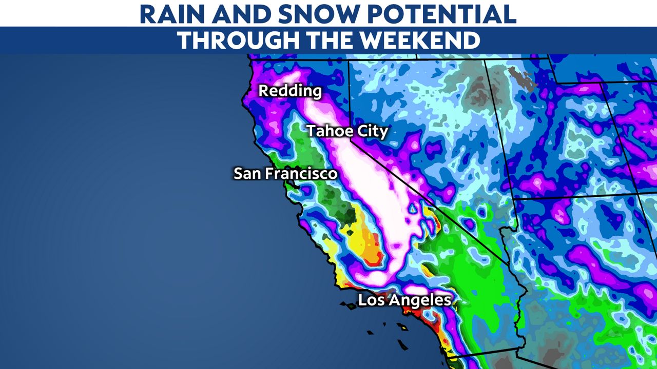 Multiple storms are bringing big snow to record heat