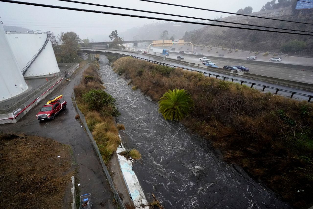 Powerful storm drenches Southern California with heavy rain