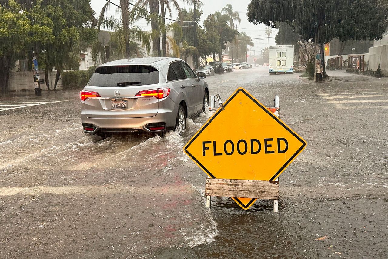 Pacific storm dumps heavy rains, unleashes flooding in 2 California ...