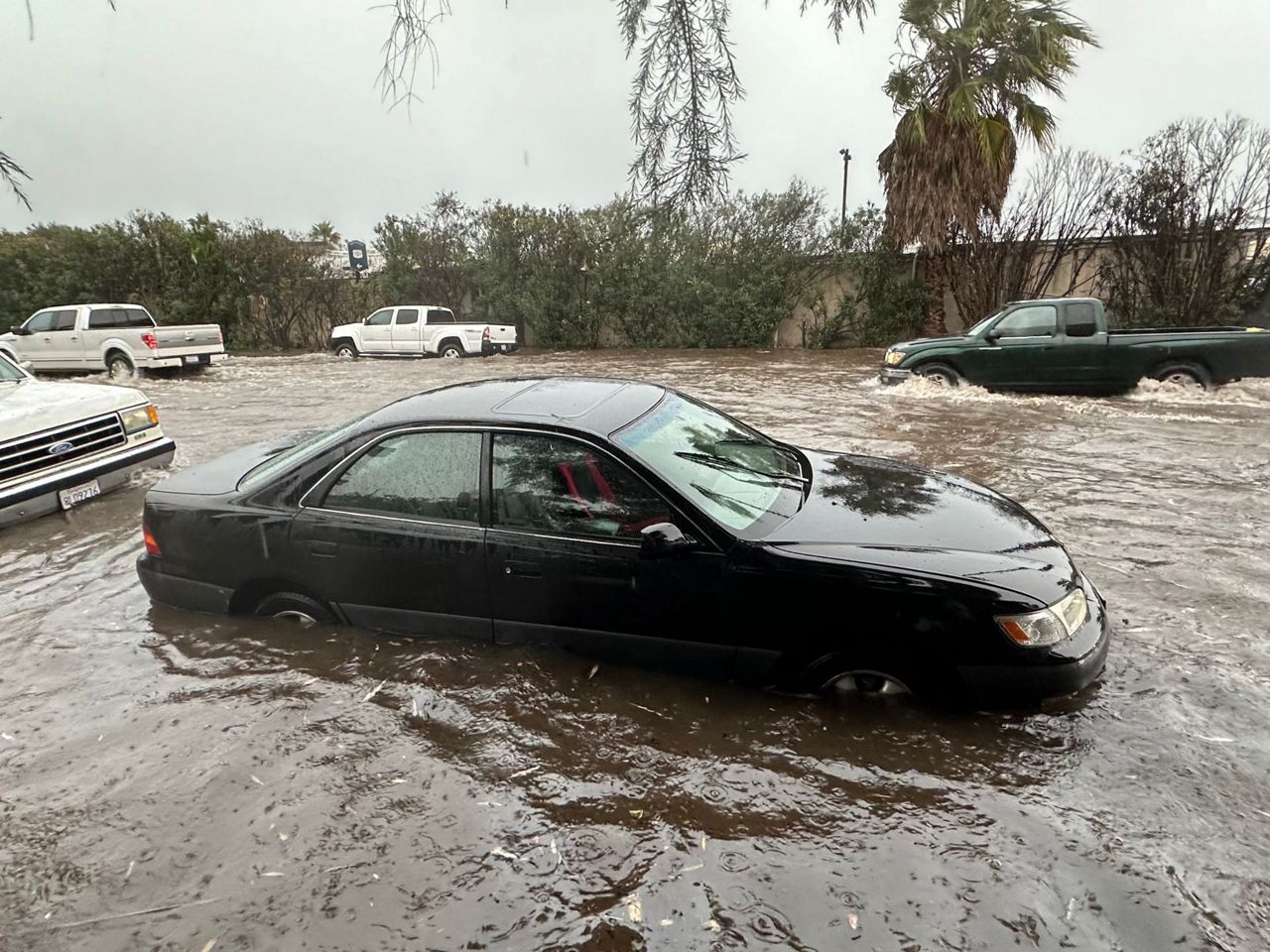 Pacific storm dumps heavy rains, unleashes flooding in 2 California ...