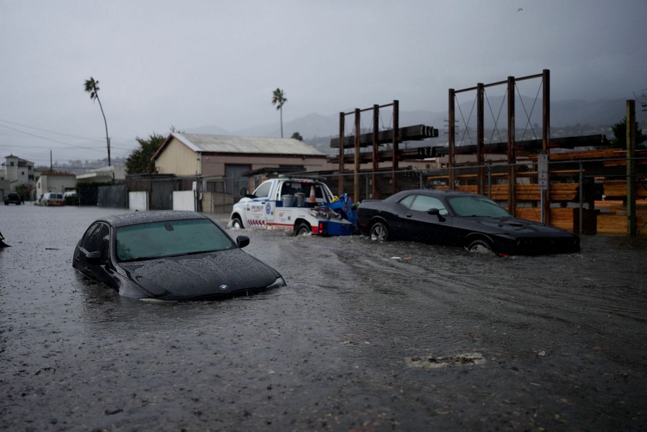 Pacific storm dumps heavy rains, unleashes flooding in 2 California ...