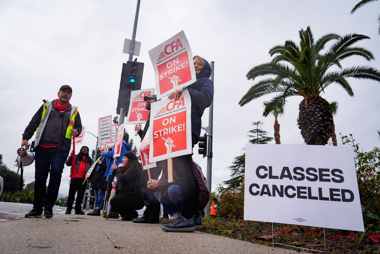 California State University faculty launch weeklong strike across 23 ...