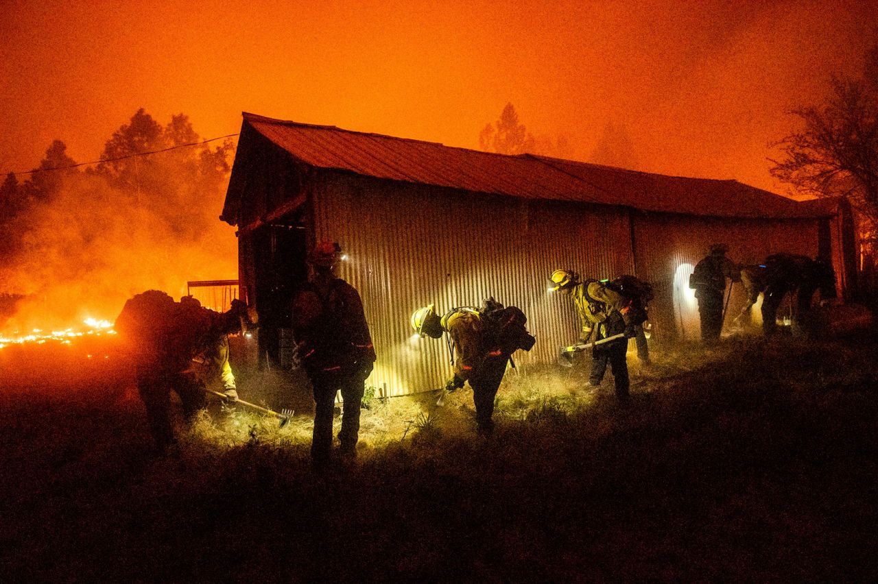 Gusty Winds Pose Continued Wildfire Threats In California